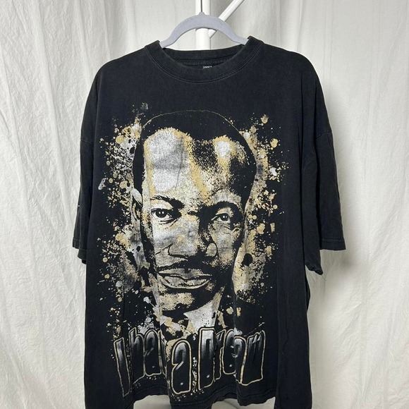Vintage‎ Y2K Martin Luther King JrTee Black Shirt Size 3XL